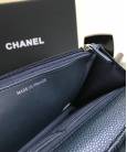 Сумка Ch*nel WOC Wallet On Chain Caviar Blue